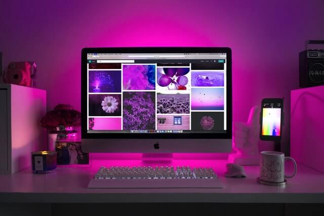Modern website